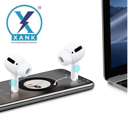 XANK True Wireless Earbuds – Smart sensor & wireless charging.