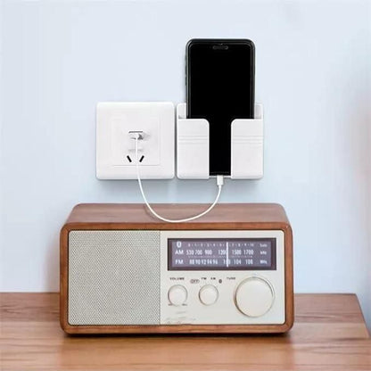 Wall-Mounted Phone Holder – Adhesive, sleek, hands-free; 4 or 8 pack
